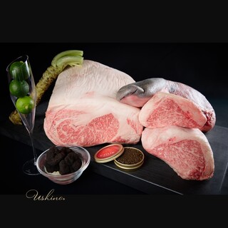 通常席で楽しむ3種のコース。希少部位含む贅沢プランも