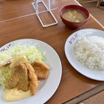 とんかつ かつしげ - 海鮮ミックスフライ定食