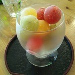 くだものやカフェ 藤屋 - アイスの実