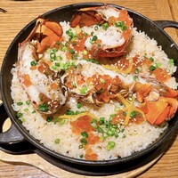 和えに - 和えに名物！
                オマール海老とズワイガニの炊き込みご飯