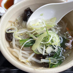 幸楽苑 - 野菜スープ