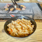 ろばたやき山ろく - 炊き込みご飯