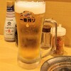 そば処 呑み処 つつみ - まずはビール(ハッピーアワー480円)