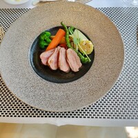 ペルゴーラ - メインと付け合せです。