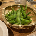 とりのほまれ - ●お通し（枝豆）