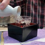 家庭料理 小川 - 鳴門鯛 純米超辛口 巴