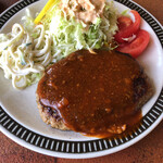 ニューライフ千城 - 付け合わせのパスタサラダ、美味しい！