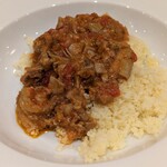 La Stalla - 羊内臓肉の煮込み　自家製クスクス