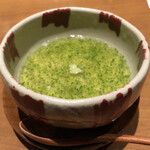 神楽坂 囲炉裏 肉よろず - 本日の温菜（茶碗蒸し）