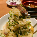 神楽坂 囲炉裏 肉よろず - 土鍋ご飯