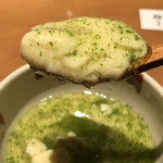 神楽坂 囲炉裏 肉よろず - 本日の温菜（茶碗蒸し）