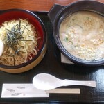 Takarajima - 寿司屋の濃厚魚介つけ麺 800円。