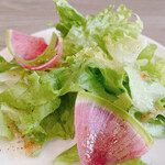 原価ビストロBAN！ - セットのサラダ