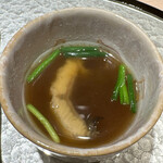 Tempura Azabu Yokota - 鰻の濃厚スープ