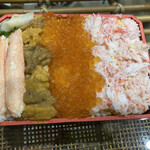 Kisoji - 贅沢海鮮ちらし寿司弁当2916円