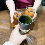 三酉屋 - マスターと女将と献杯！