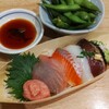 Tsukiji Shokudou Genchan - ちょい刺しと枝豆