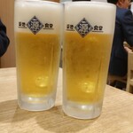 Tsukiji Shokudou Genchan - 生ビール