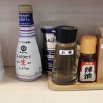 麺処 隆 - 調味料類