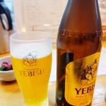 あいおい - エビスビール 瓶（620円）