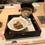 和食 鮨 日本酒 銀波 - 前菜