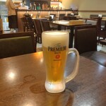 ジョジョラパ - 生ビールと閑散とした店内