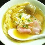 麺処 晴 - 塩味玉そば