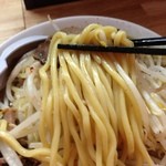 幻の中華そば加藤屋　伏見にぼ次朗 - 太麺