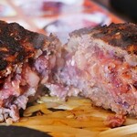 炭火ハンバーグ 肉焼き亭 - 炭火石焼きハンバーグM