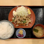 ちゃんこ市川 - スタミナ定食 ¥900