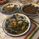 クイーンシーバ エチオピアレストラン - シチュー