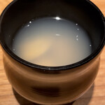 鮨 みつよし - アサリのおすまし