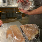 JOEAT CAFE - この日、希少な生ハムを…嬉しそうに見せてくださって