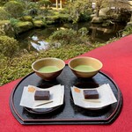 京都大原三千院 - 聚碧園前でいただくお茶席 1人 600円