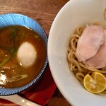 丸美屋 NOODLES - 鶏魚介つけ麺+味タマ♪