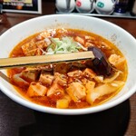 上海華龍 - 【2023.4.21(金)】麻婆刀削麺(並盛・160g)950円