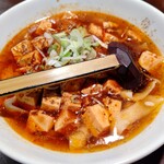 上海華龍 - 【2023.4.21(金)】麻婆刀削麺(並盛・160g)950円