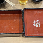 うなぎ 和友 - 完食です