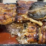 うなぎ 和友 - うな重のうなぎとご飯比率