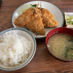 Tonkatsu Keyaki - アジフライ定食(700円)
