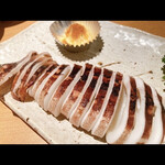 稚内海鮮と地鶏の個室居酒屋 旬蔵 - イカ丸焼き　780円