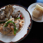 ステーキ・洋食のTANTO屋 - グルメセット（鯛と魚介のポワレ）　2023.4