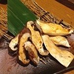 Yamauchinoujou - 2013.7.27
                      椎茸とエリンギ
                      お味噌で。