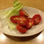 春のお店 - 付出し（越のルビー・トマト）