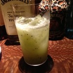 キウイとグレープフルーツのノンアルカクテル。
          