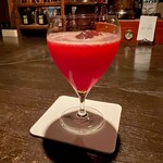 Bar Aging - ブラッディーオレンジのカクテル