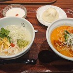 粥餐庁  - お粥も担々麺もハーフサイズ