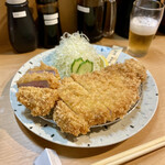 黒豚とんかつ ほり壱 - 特選ロース＋ヒレのお姿