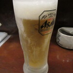 ちゃわん屋 - クーポンの生ビール