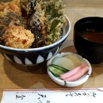 割烹旅館　天金 - 野菜天丼￥980